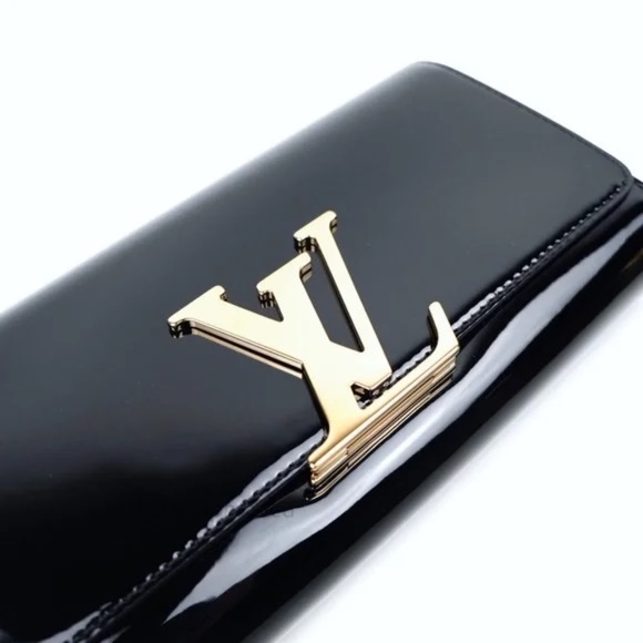 Louis Vuitton Noir Vernis Louise Clutch Wallet - Picture 8 of 13